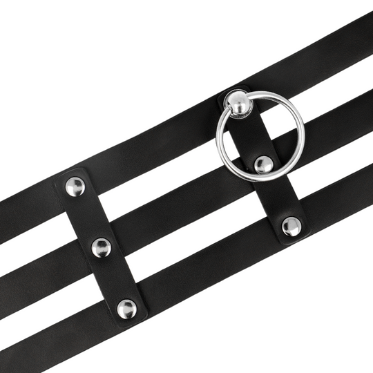 BDSM BONDAGE COLLAR FOR WOMAN