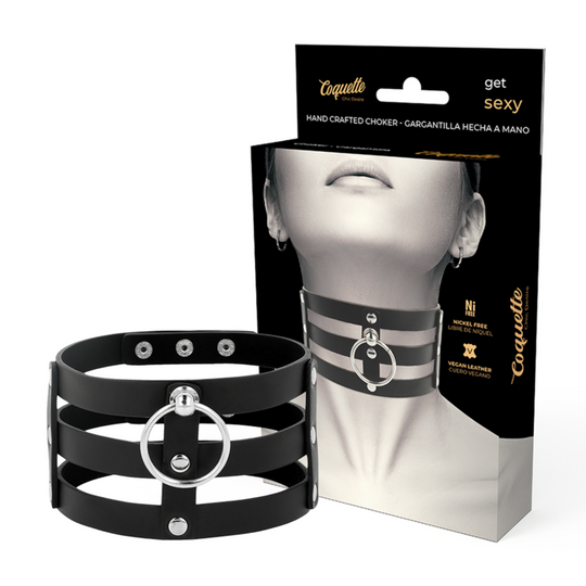 BDSM BONDAGE COLLAR FOR WOMAN