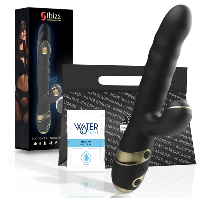 WOMAN VIBRATOR + CLITORIS SUCKER