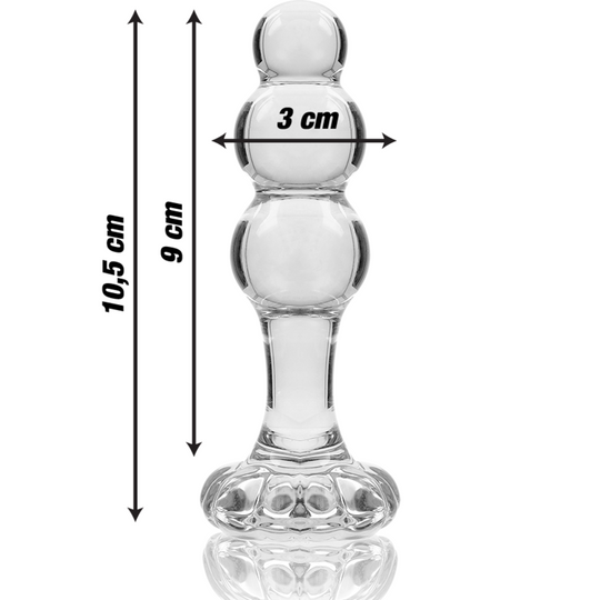 GLASS BUTTPLUG