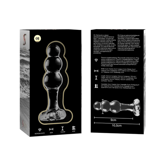 GLASS BUTTPLUG