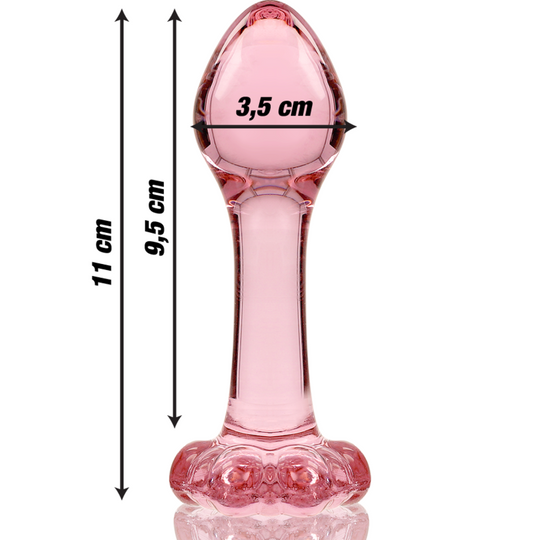 GLASS ANAL PLUG