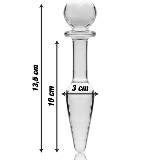 GLASS BUTTPLUG