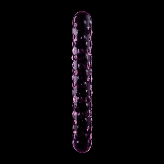 GLASS DOUBLE DILDO