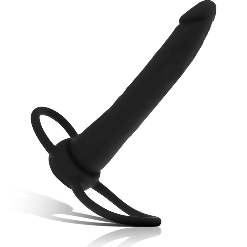 COCKRING WITH DILDO - DOUBLE PENETRATION