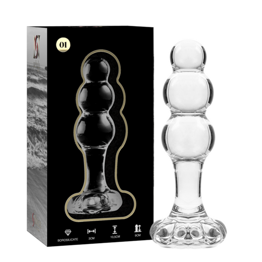 GLASS BUTTPLUG