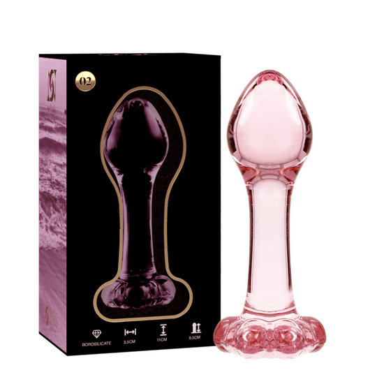 GLASS ANAL PLUG