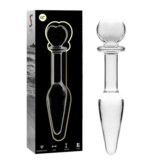 GLASS BUTTPLUG