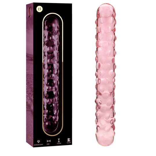 GLASS DOUBLE DILDO