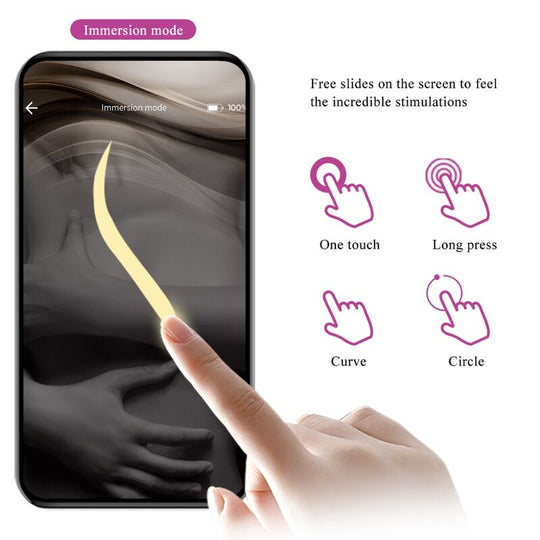 EGG WOMAN VIBRATOR WITH GRATIS APP