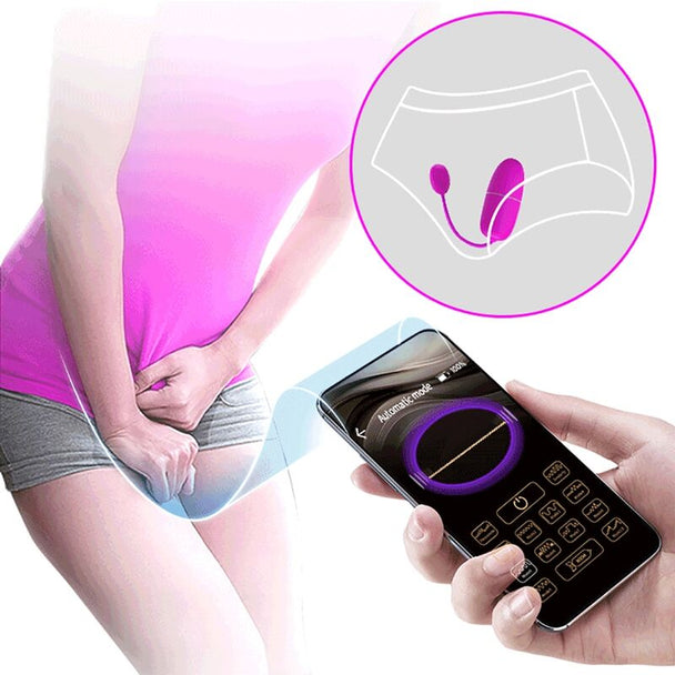 EGG WOMAN VIBRATOR WITH GRATIS APP