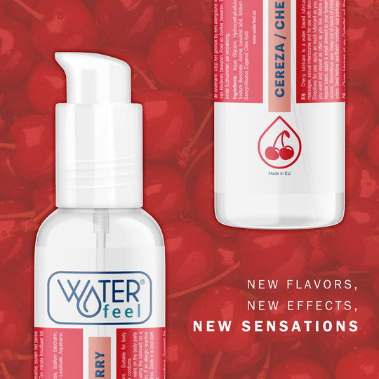 CHERRY FLAVOR WATER BASED LUBRICNAT