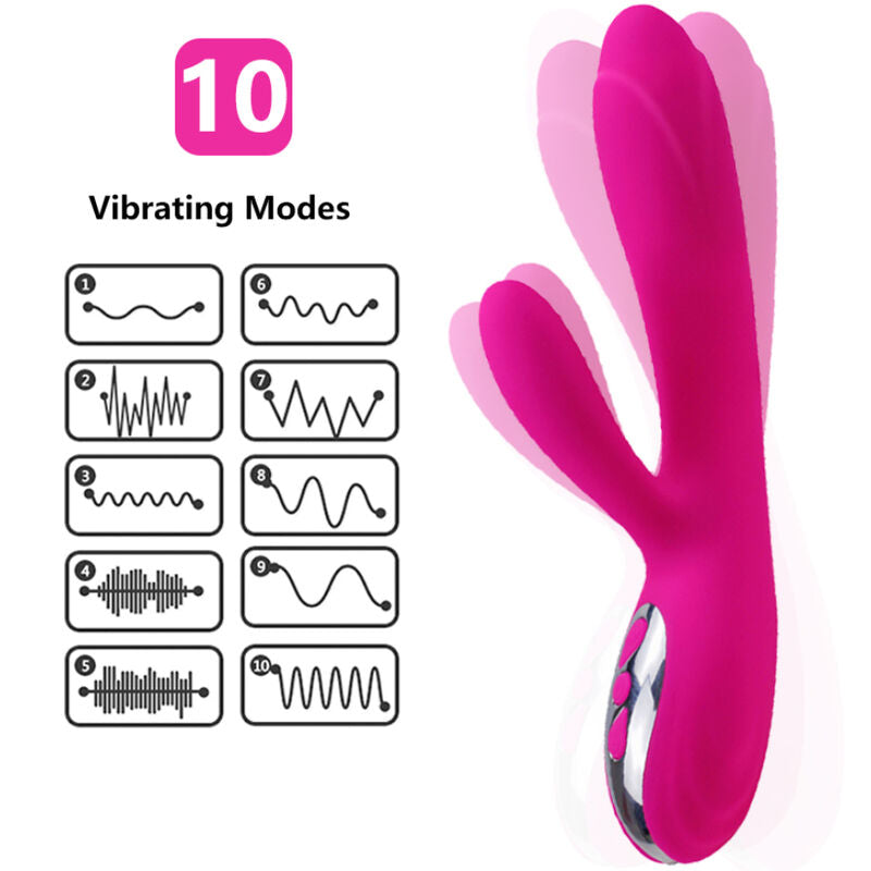 HEATED RABBIT VIBRATOR FOR WOMEN