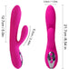 HEATED RABBIT VIBRATOR FOR WOMEN