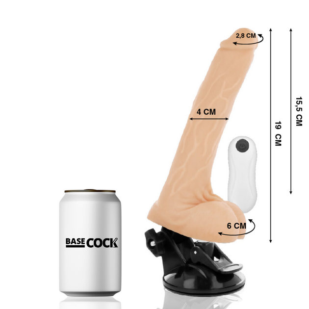 BIG DILDO VIBRARTOR WITH REMOTE CONTROL