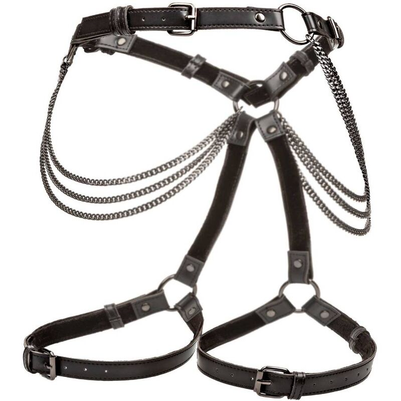 WOMAN BODY CHAIN HARNESS