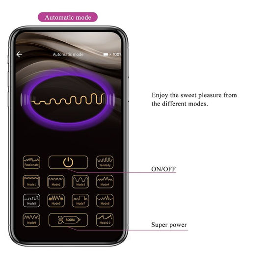 WOMAN VIBRATING EGG VIBRATOR WITH APP