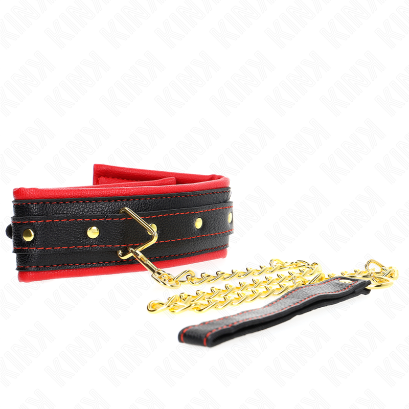 KINKY LEASH - COLLAR WITH LEASH 