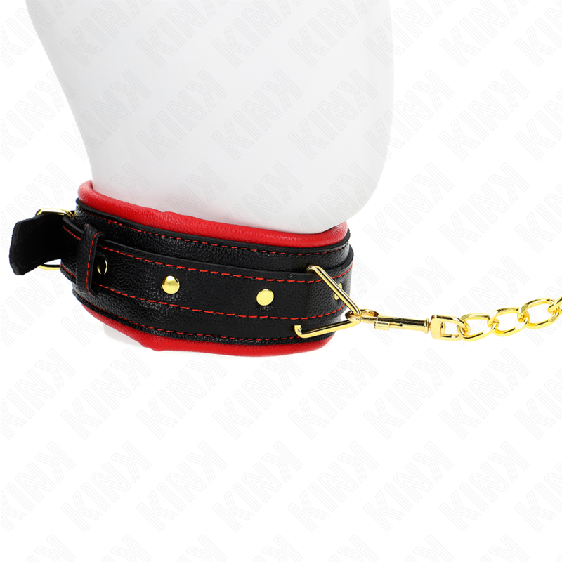 KINKY LEASH - COLLAR WITH LEASH 