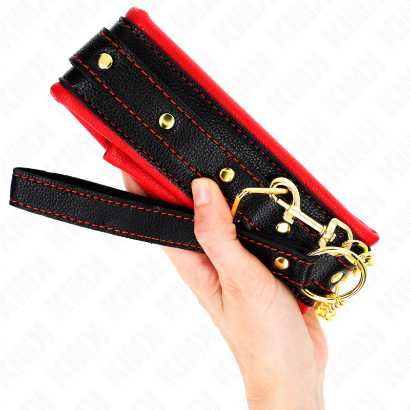 KINKY LEASH - COLLAR WITH LEASH 