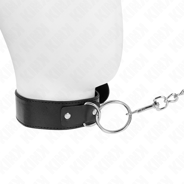 KINKY COLLAR WITH LEASH 