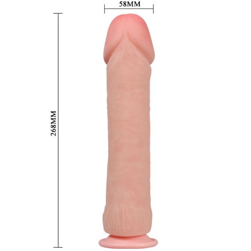 REALISTIC DILDO WITH SUCTION CUP