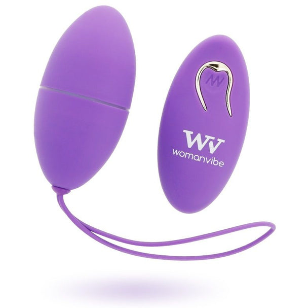 WOMAN VIBRATING EGG VIBRATOR