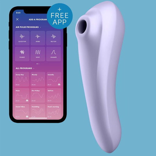 SATISFYER - CLITORIS VIBRATOR WITH APP