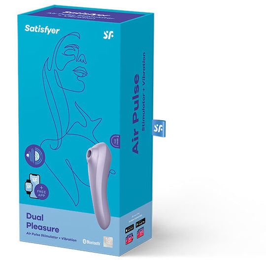 SATISFYER - CLITORIS VIBRATOR WITH APP