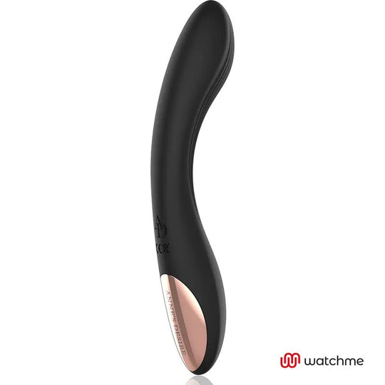 Anne's Desire Curve G-Spot Wireless Technology Watch me - Black - Kinky Leash