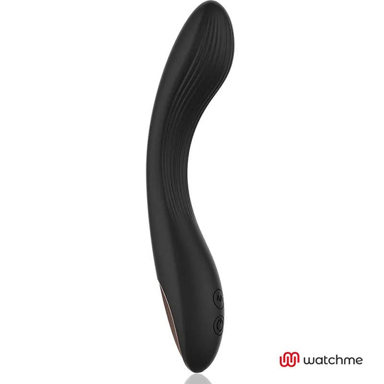 Anne's Desire Curve G-Spot Wireless Technology Watch me - Black - Kinky Leash